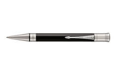 Parker 1502/8231390 Royal Duofold Black CT, guličkové pero