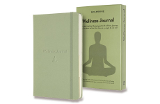 Moleskine Passion Wellness Journal A5 zelený zápisník
