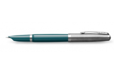 Parker 1502/6123506 51 Deluxe Teal Blue CT, plniace pero 