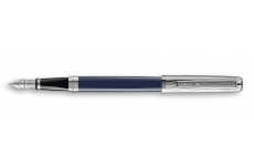 Waterman 1507/1666315 Exception Slim Made In France SE Deluxe Blue CT, plniace pero