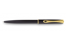 Diplomat 40706040 Traveller Black Lacquer GT guľôčkové pero