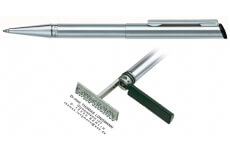 Heri V3000 Diagonal Stainless Steel, guličkové pero