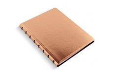 Filofax Notebook Saffiano A5 ružová zlatá