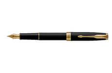 Parker Royal Sonnet Matte Black GT 1502/5131516, plniace pero