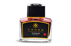 E-shop Cross Red, červený lahvičkový atrament 62,5 ml