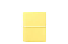 Filofax Domino Soft A7  týždenný 2024 žltý
