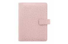 E-shop Diář Filofax Confetti Rose Quartz A6 týždenný 2024 osobný