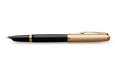 Parker 1502/6123511 51 Deluxe Black GT, plniace pero 