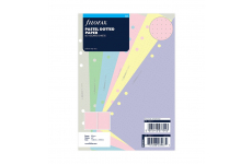 E-shop Filofax 132611 A5 bodkovaný papier pastelový, 60 listov