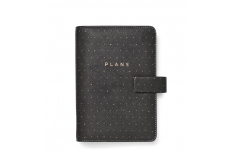 E-shop Diár 022654 Filofax Moonlight Osobný čierny