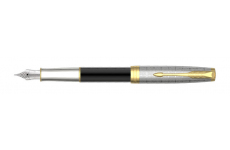 E-shop Parker 1502/5159784 Sonnet Premium Metal Black GT, plniace pero