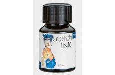 E-shop Rohrer & Klingner Sketchink Frieda atrament do plniacich pier 50 ml tmavomodrý