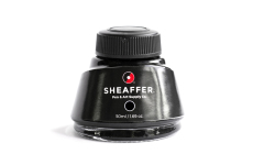Sheaffer Jet Black, čierny fľaštičkový atrament 50 ml