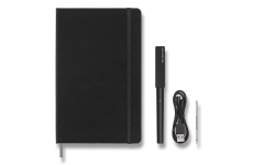 E-shop Moleskine Smart Writing Set Smart Pen 3 + Paper Tablet linajkový čierny L A5