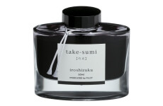 E-shop Pilot 1130-TAK čierne Iroshizuku Take-Sumi - Bamboo Charcoal, Fľaštičkový atrament 50 ml