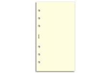 E-shop Filofax nelinkovaný papier krémový 30 listov - Osobný