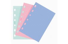 E-shop Filofax papier linajkový, fashion farby, 30 listov - vreckový