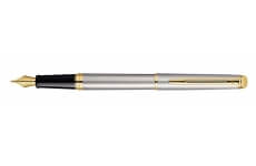 E-shop Waterman Hémisphere Essential Stainless Steel GT 1507/1920310, plniace pero