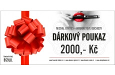 E-shop Dárkový poukaz na 2000,- Kč