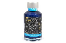 E-shop Diamine DIA1505 modrý flaštičkový atrament Shimmer Blue Lightning 50 ml