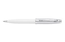 E-shop Sheaffer Gift Collection 100 Brushed Chrome-White CT 9324-2, guličkové pero