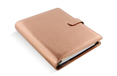 E-shop Filofax 022572 Saffiano Rose Gold A5 týždenný 2024