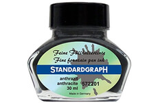 E-shop Standardgraph 572201 antracitový fľaštičkový atrament 30 ml